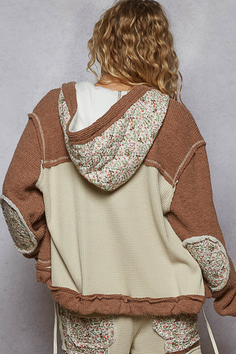 Quilted Coffee Quilted sweater