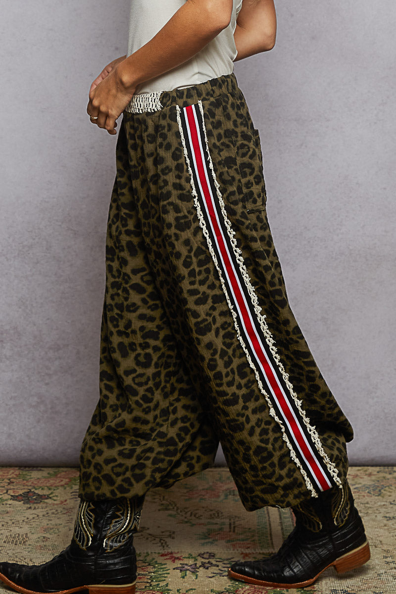 POL Olive Green Joggers
