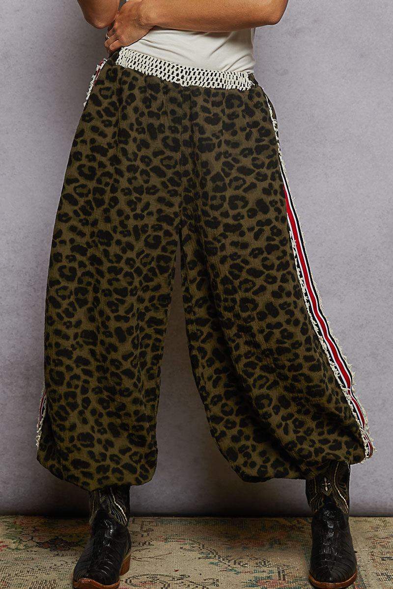 POL Olive Green Joggers